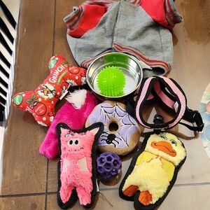 Colorful Kids Toy Set with Plush and Interactive Toys